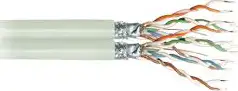 Transmedia Duplex S-FTP Cable, CAT5e beige, on spool, 100 m