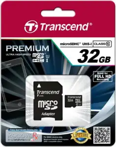 Memorijska kartica Transcend 32GB SD MICRO HC Class UHS 1 + SD adapter