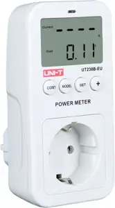 Instrument za mjerenje potrošnje energije-zidni UT-230B-EU, Uni-trend