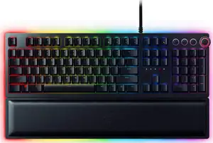 Tipkovnica Razer Huntsman Elite, mehanička, US+HR Layout, crna, USB