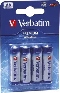 Baterija Verbatim alkalna AA, 4 kom