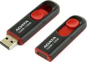USB memorija 32 GB Adata C008 BlackUSB 2.0, AC008-32G-RKD
