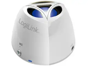 Zvučnik s mikrofonom, Bluetooth 3.0 + EDR, baterija 400mAh, bijeli