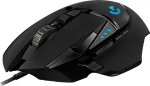 Miš Logitech G502 Hero RGB, Gaming, optički, 16000dpi, crni, USB