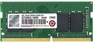 Memorija za prijenosno računalo Transcend 8 GB 2666Mhz DDR4, SO-DIMM, JetRAM 1Rx8 1Gx8 CL19 1.2V, JM2666HSB-8G, DRAM