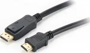 NaviaTec Display port plug to HDMI plug 3,0m