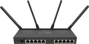 MikroTik RB4011IGS5HACQ2H 10GbE 1x 10Gb SFP 4x4 Mimo 802.11AC Wireless Router