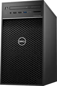 Dell Precision T3630 w/460W up to 90% efficient PSU, Intel Xeon E-2124G, 4 Core, 8MB Cache, 3.4GHz, 4.5Ghz Turbo, 8GB (1x8GB) 2666MHz DDR4 UDIMM Non-ECC, M.2 256GB PCIe NVMe, Intel UHD 630, 8x DVD+/-
