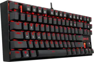 Tipkovnica Redragon Kumara K552, LED, mehanička, USB, US layout, crna