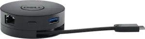 Dell Adapter USB-C – DA300 - DP/HDMI/VGA/Ethernet/USB 3.1/USB-C