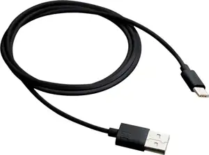 Canyon CNE-USBC1B Type C USB Standard cable, cable length 1m, Black
