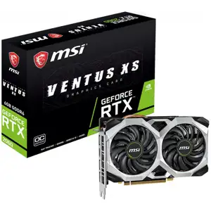 Grafička kartica MSI NVidia GeForce RTX 2060 VENTUS XS GDDR6 6GB/192bit, 1710MHz/1400MHz, PCI-E 3.0 x16, 3xDP, HDMI, TORX 2X Cooler(Double Slot) Backplate, Retail