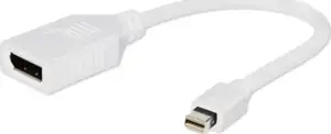 Gembird Mini DisplayPort adapter, white