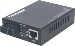 Media Converter 10/100/1000T -> 1000LX (SC) Singlemode, 20 km