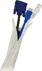 Kab. omotač za grupu kabela do 32 mm, fleksiblini, dužina 1,8m, sivi