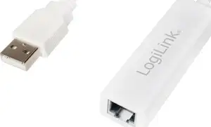 Mrežni adapter USB 2.0, Fast Ethernet RJ45, na kabelu, bijeli