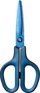 Škare uredske 17,5cm-titanij Fitcut Curve Premium SC175STN Plus.35057 tamno plave blister