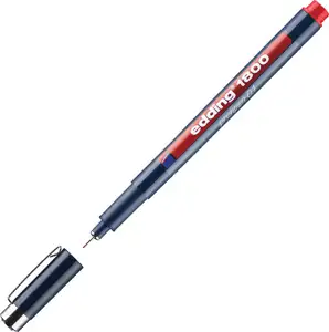 Flomaster profipen 0,3mm Edding 1800 crveni