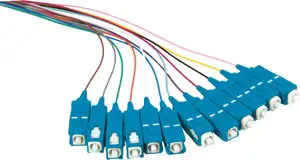 Opt. pigtail SC 09/125µm OS2, 2,0 m, u bojama, pak. 12 kom.
