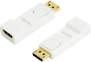 Adapter DisplayPort M -> HDMI Ž, 1080p, bijeli