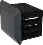 Opt. blenda za LC duplex/SC simplex/E2000 simplex adapter, crna