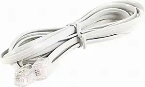 Kabel telefonski/ADSL M > M 6/4 2,0 m, bijeli