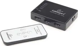 Gembird HDMI interface switch, 5 ports Infrared remote control
