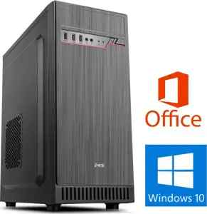 Stolno računalo ProPC a301W Office AMD Ryzen 3 2200G 3.50 - 3.70 GHz, 16 GB DDR4, 240 GB SSD + 1 TB HDD, Radeon RX Vega 8, Midi Tower DVD±RW, Office 2016, Windows 10 Pro