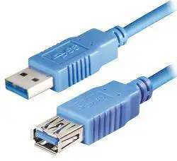 Transmedia USB 3.0 type A plug - USB type A jack 5m