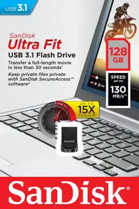 USB memorija 128 GB SanDisk Ultra Fit USB 3.1, SDCZ430-128G-G46