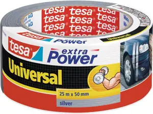 Traka ljepljiva 50mm/25m Power Tape Tesa 56388 srebrna blister