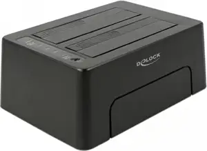 Docking station DELOCK, USB-C 3.1, 2 x SATA HDD/SSD, 2.5