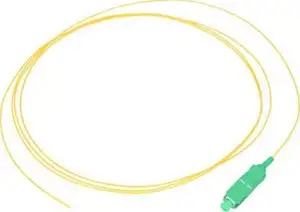 NFO Fiber optic pigtail SC APC, SM, G.657A1, 900um, 2m