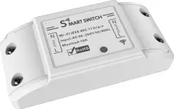 WOOX WiFi Smart preklopnik, 240VAC 10A 2200W, Tuya smart app, glasovna kontrola - Alexa & Google Assistant, Wi-Fi kontrola, Timer/Schedule postavke