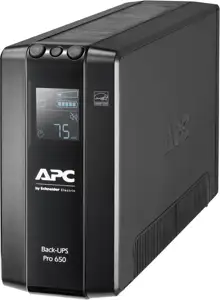 APC Back UPS Pro 650VA, 6x IEC C13 Outlets, AVR, LCD Interface BR650MI