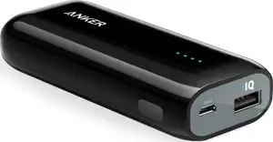 Anker Astro E1 6700mAh kompaktni powerbank crni