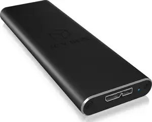 ICY BOX IB-183M2 storage drive enclosure M.2 SSD enclosure Black