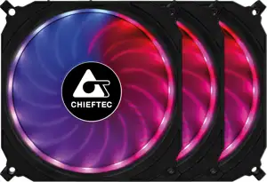 Ventilator Chieftec TORNADO RGB set (3x120mm)