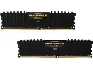 Memorija Corsair 16 GB kit (2x8GB) 2400 Mhz Vengeance LPX Black, CMK16GX4M2A2400C16