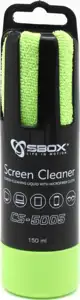 SBOX sredstvo za čišćenje ekrana s krpicom CS-5005 zeleni