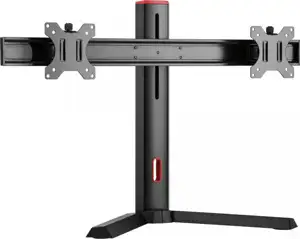 WHITE SHARK stolni stalak za 2 monitora GMS-3202 RHAMSES-II nagibni