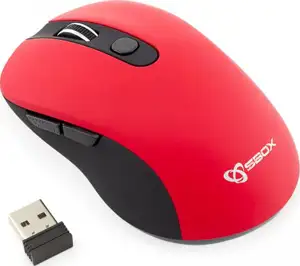 SBOX bežični miš WM-911 crveni