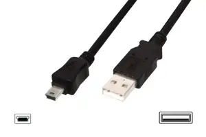 BIT FORCE kabel USB A-MINI USB M/M 2m