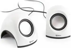 SBOX 2.0 stereo zvučnici SP-092 6W bijeli