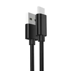 Cable USB 2.0 A to USB-C, 1m, black, Ewent