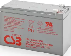 UPS SOCOMEC replacement battery 12V, 9Ah
