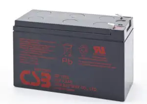 UPS SOCOMEC replacement battery 12V, 7.2Ah GP1272