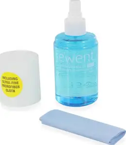 Cleaning Kit for screens, 200ml fluid and cloth, Ewent