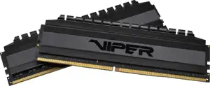 Memorija Patriot Viper 4 Blackout Kit 16 GB (2x8GB) DDR4-3600 DIMM PC4-24000 CL17, 1.35V, PVB416G360C7K