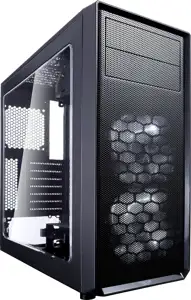 Kućište Midi Fractal Design Focus G, bez napajanja, crno, windowed, FD-CA-FOCUS-BK-W